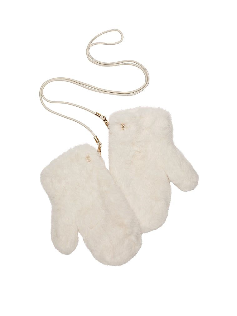 Victoria's Secret Rukavice z umělé kožešiny