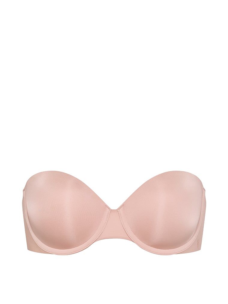 Uplift bezramínková push-up podprsenka. Produkt je béžové barvy a pochází z kolekce Invisible by Victoria's Secret.