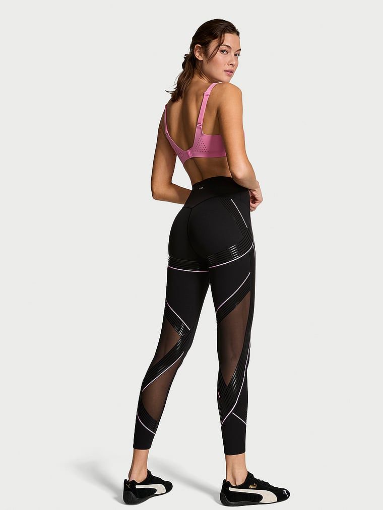VSX Elevate Refined Contours legíny. Produkt je černý a pochází z kolekce VSX.