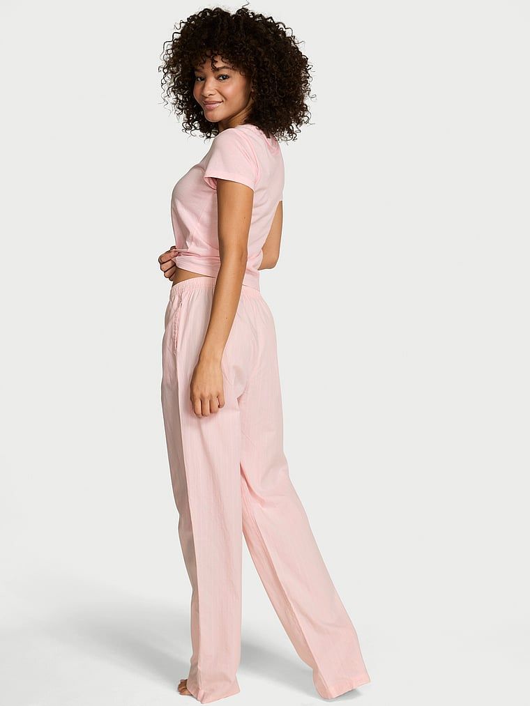 Mix & Match Heritage bavlněné pyžamové kalhoty. Produkt je vzorovaný a pochází z kolekce Victoria's Secret.