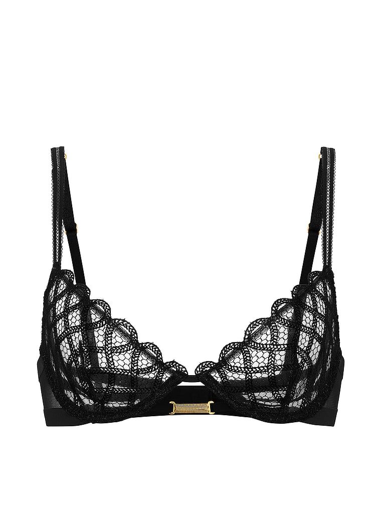 Nevycpávaná podprsenka s výšivkou Viper Demi. Produkt má vzorovanou barvu a pochází z kolekce Very Sexy.