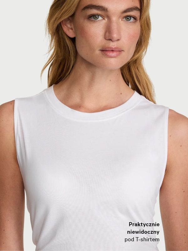 Mírně vycpaná bavlněná podprsenka Exploded Logo Demi. Produkt je růžové barvy a pochází z kolekce triček.