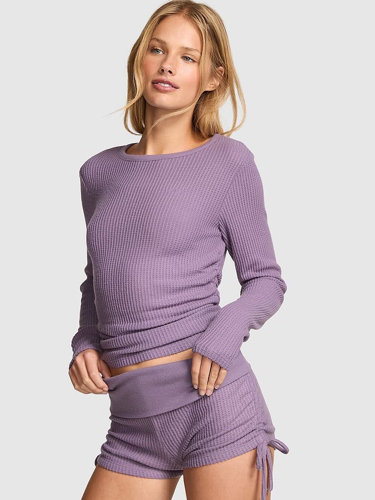 Top Wa?e Knit s dlouhým rukávem