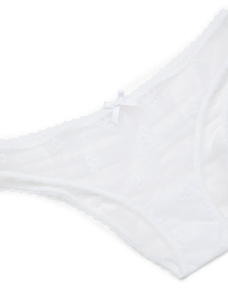Motýlkové bikiny síťované kalhotky. Produkt je bílý a pochází z kolekce Dream Angels.