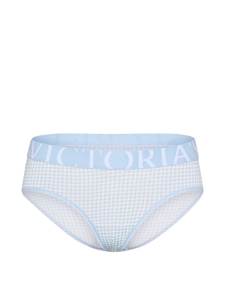 Logo Hiphugger s bavlněnými kalhotkami. Produkt je vzorovaný a pochází z kolekce Cotton.