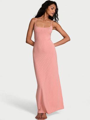 Victoria's Secret Ultrajemné modalové maxi slipové šaty