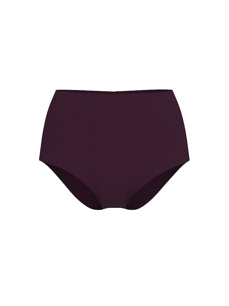 Bezešvé kalhotky s vysokým pasem No-Show. Produkt má fialovou barvu a pochází z kolekce No-Show.