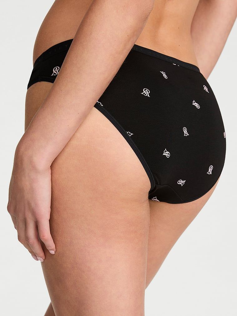 Bavlněné kalhotky v bikinách. Produkt je vzorovaný a pochází z kolekce Victoria's Secret.