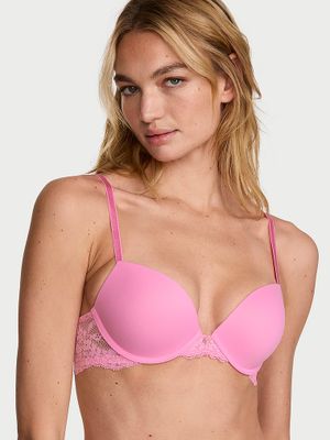 Dream Angels Hladká krajková push-up podprsenka
