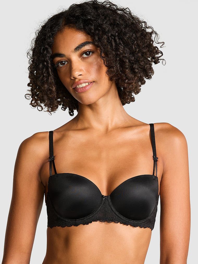 Balkonetová push-up podprsenka Wink