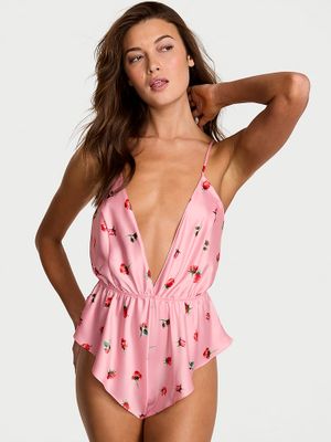 Victoria's Secret Saténová overal s řasením
