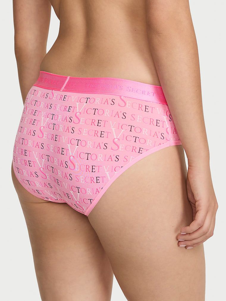 Bavlněné kalhotky s logem Hiphugger v pase. Produkt má vzorovanou barvu a pochází z kolekce Cotton.