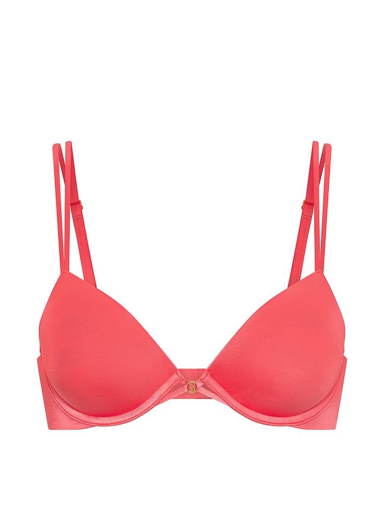 Push-up hladká podprsenka. Produkt je červené barvy a pochází z kolekce Very Sexy.
