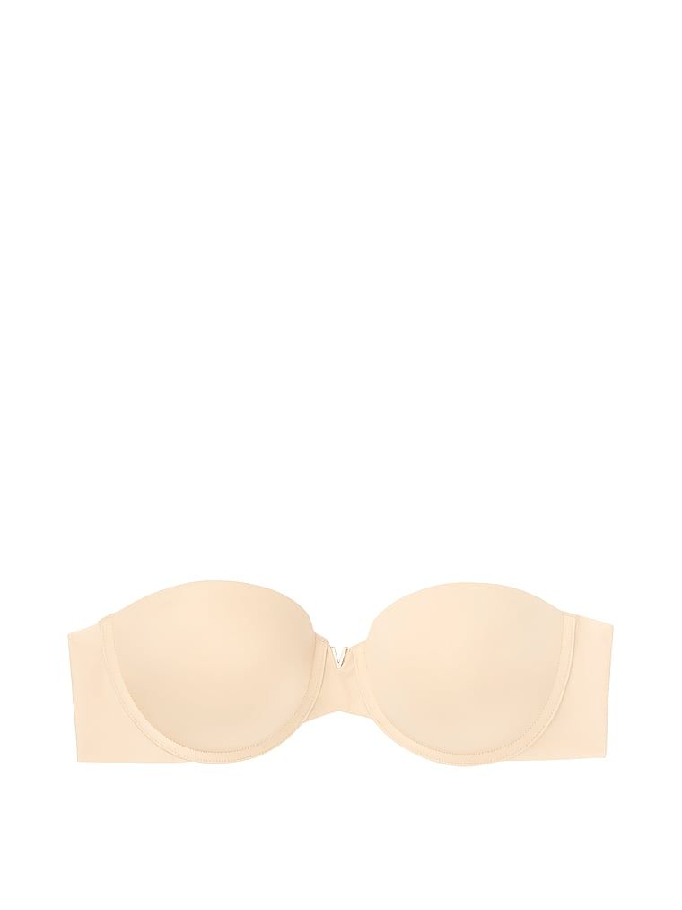 Sexy Illusions Push-up podprsenka bez ramínek. Produkt je béžový a pochází z kolekce Victoria's Secret Bare.
