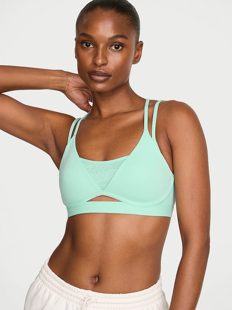 VSX VSX Elevate Sportovní podprsenka Hot Zones s pásky a hlubokým výstřihem