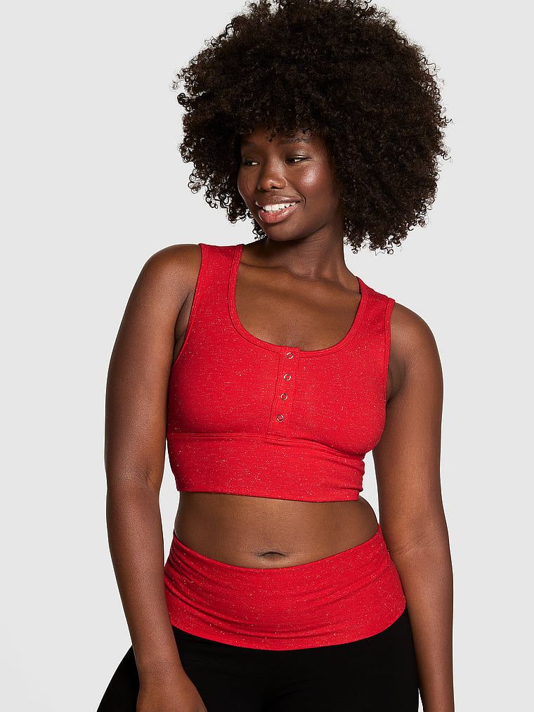 Podprsenka All-Day Cotton Henley Scoop