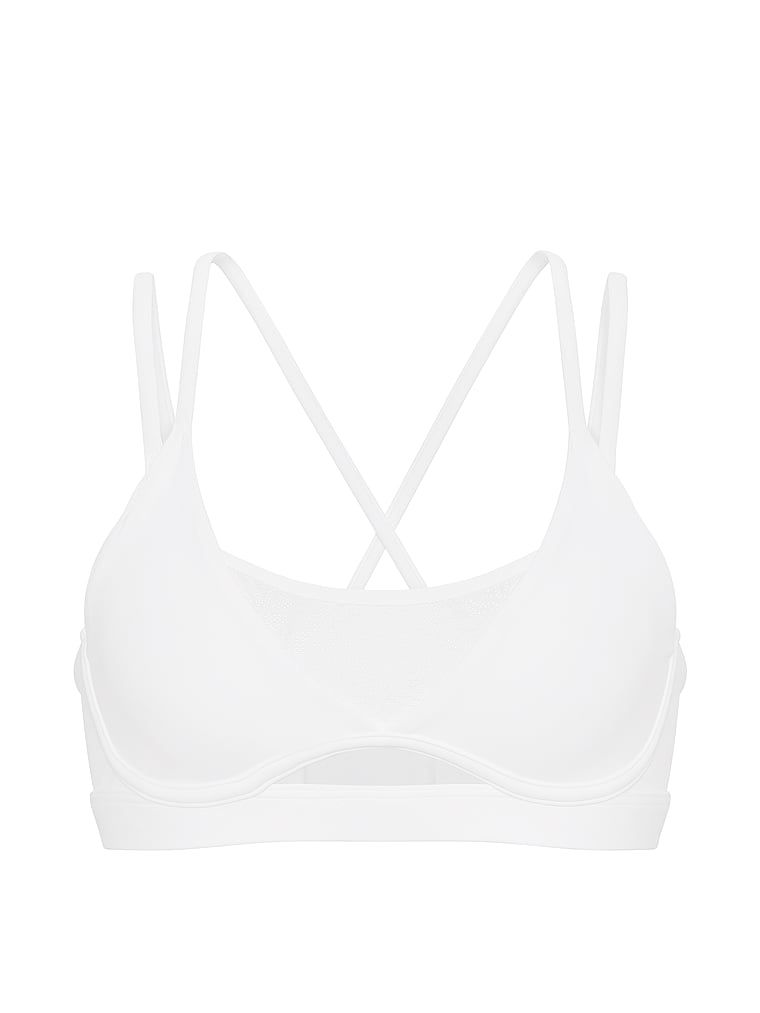 Sportovní podprsenka VSX Elevate Hot Zones. Produkt je bílé barvy a pochází z kolekce VSX.