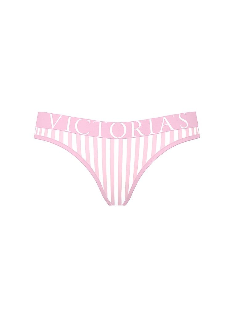 Logo s výbuchem bavlněných tang. Produkt je vzorovaný a pochází z kolekce Cotton.