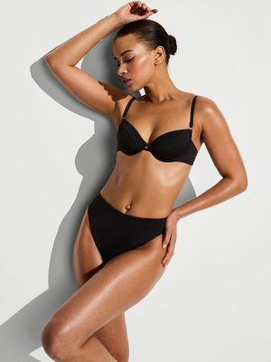 Victoria's Secret Swim Balkonetový bikinový top bez podšívky