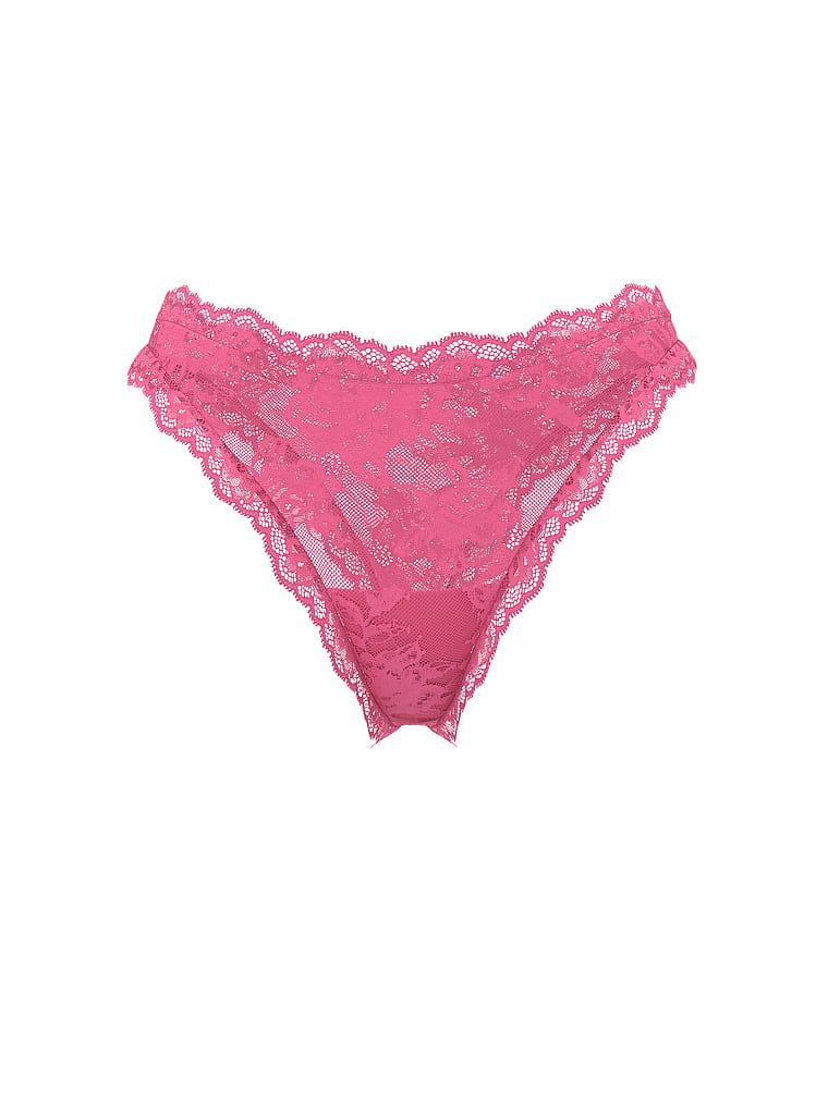 Krajkové tanga s vysoko střiženými nohavicami Rose Lace. Produkt je vícebarevný a pochází z kolekce Very Sexy.