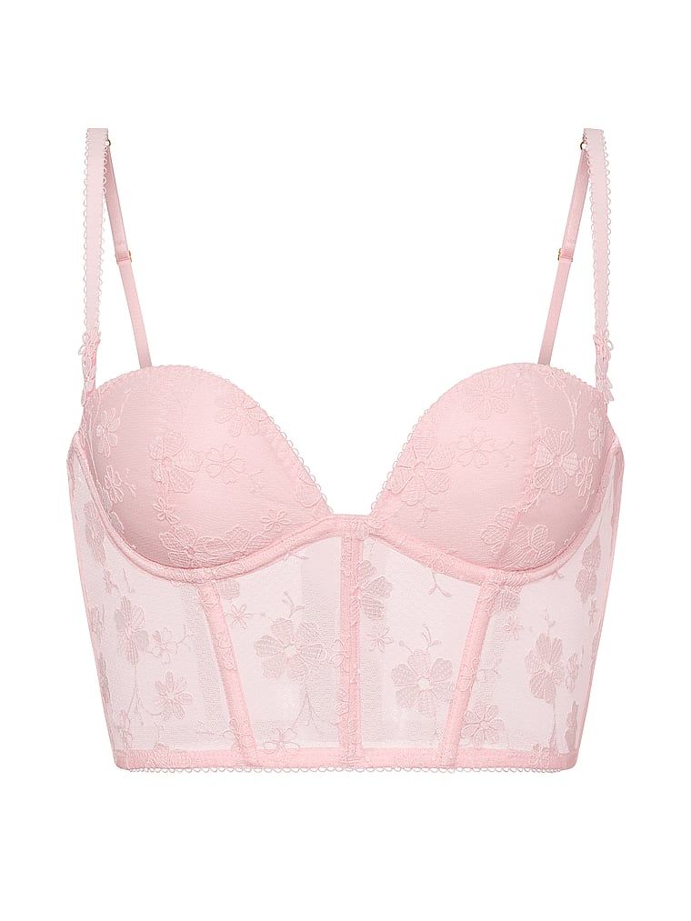 Vrchní část korzetu s výšivkou Blossom. Produkt je vzorovaný a pochází z kolekce Dream Angels.