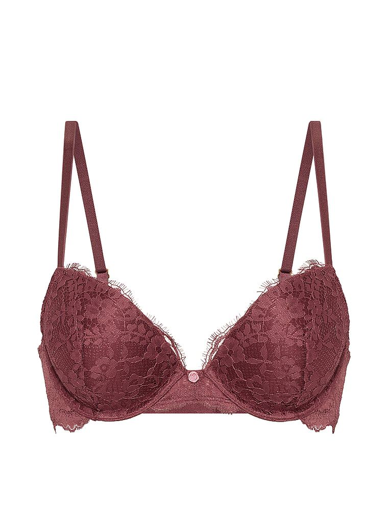 Push-up podprsenka Dream Angels. Produkt je růžové barvy a pochází z kolekce Dream Angels.