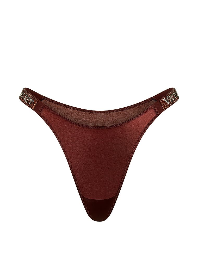 Brazilské krajkové kalhotky s pruhy Shine Strap. Produkt je vzorovaný a pochází z kolekce Very Sexy.