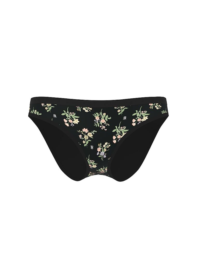 Bavlněné kalhotky v bikinách. Produkt má květinový vzor a pochází z kolekce Victoria's Secret.