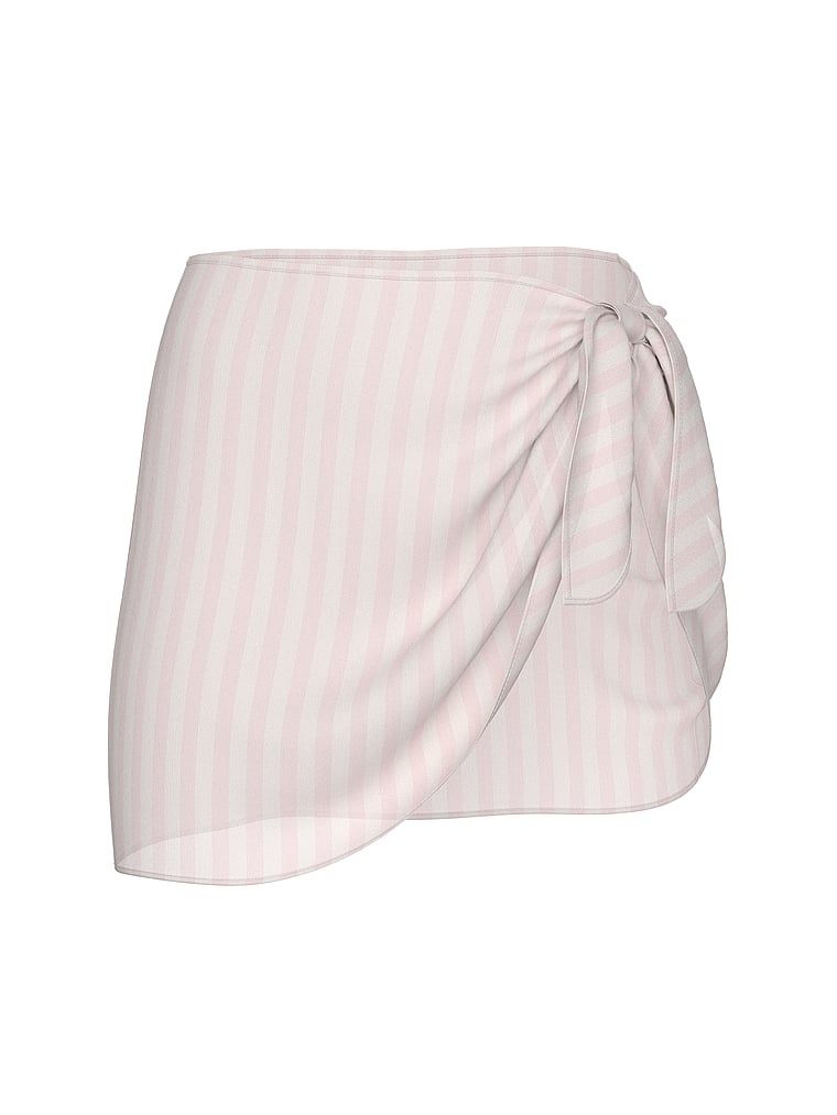 Mini sarong ikonický pruhovaný plážový návlek na boky. Produkt je vzorovaný a pochází z kolekce Victoria's Secret Swim.
