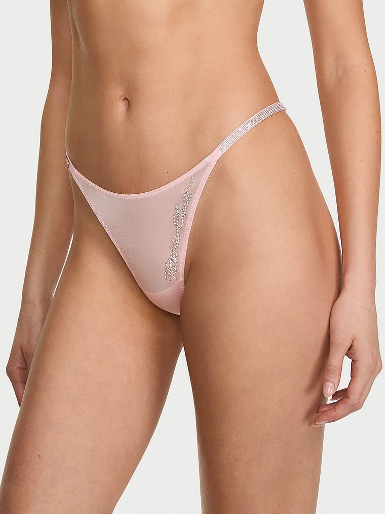 Very Sexy Tanga s třpytivým nápisem