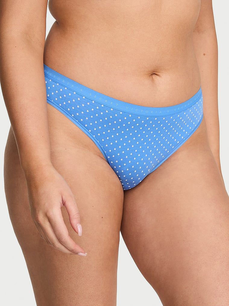 Bavlněné kalhotky v bikinách. Produkt je vzorovaný a pochází z kolekce Victoria's Secret.