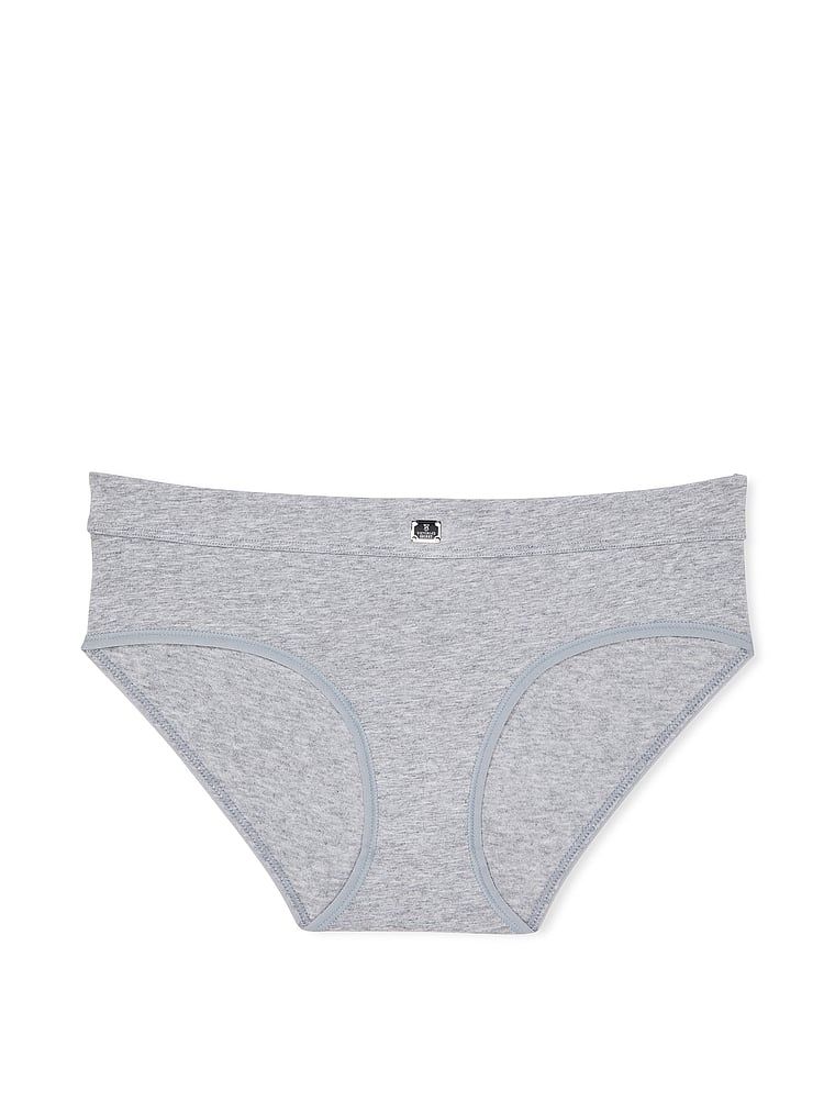Bavlněné kalhotky s logem Hiphugger Hardware v pase. Výrobek je šedý a pochází z kolekce Cotton.