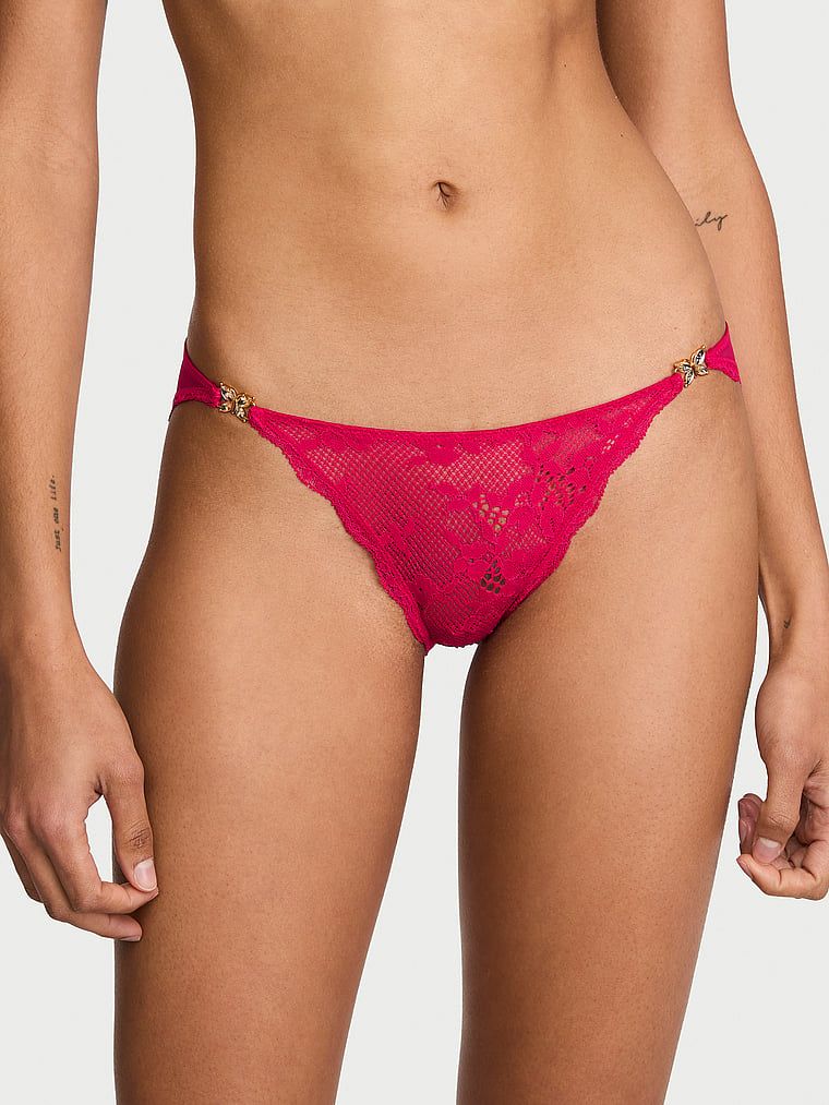 Dream Angels Krajkové a síťované bikini kalhotky Twinkle Butterfly
