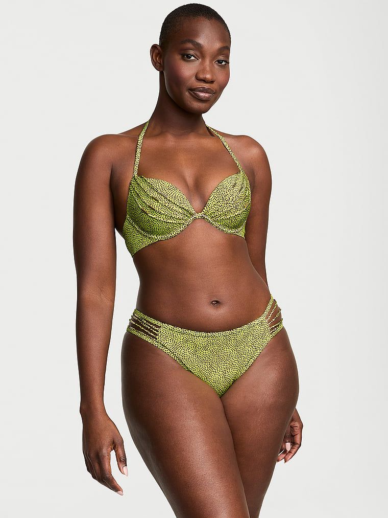 Victoria's Secret Swim Horní díl plavek VS Archives s pásky