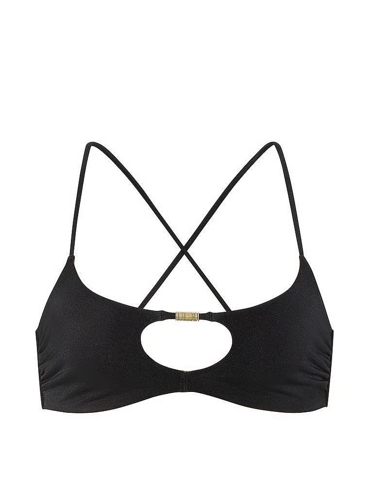 Kroužky s výřezem na horní části bikin. Produkt je vícebarevný a pochází z kolekce Victoria's Secret Swim.