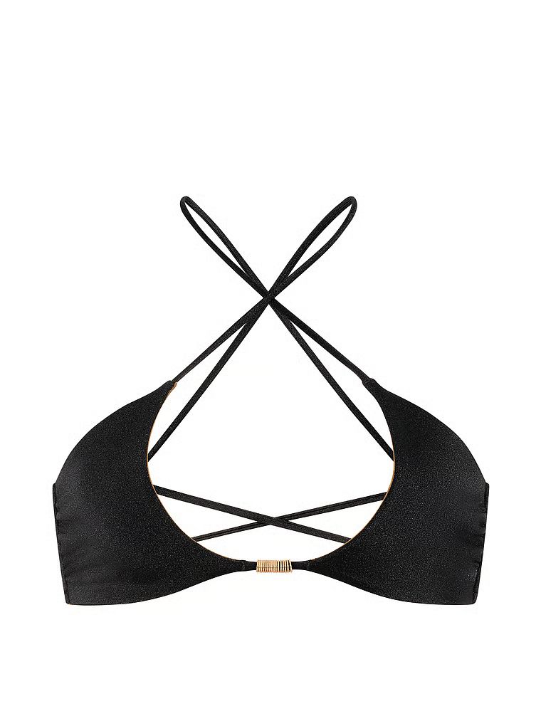 Oboustranný top bikin s vystřiženými kroužky na ovratku. Produkt je vícebarevný a pochází z kolekce Victoria's Secret Swim.