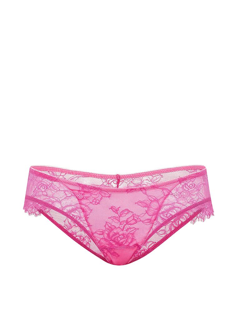 Překryjte krajkové kalhotky Cheeky. Produkt je růžové barvy a pochází z kolekce Very Sexy.