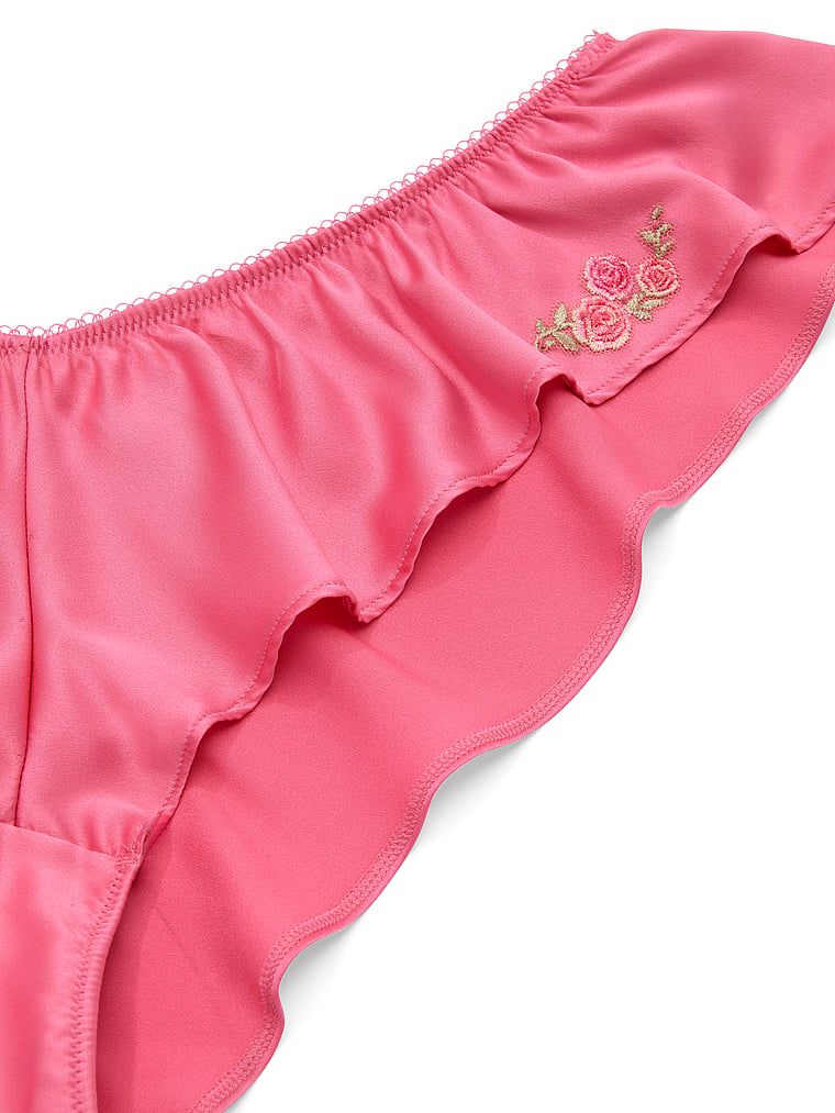 Sweet Melody Flutter brazilské volánkové kalhotky. Produkt je růžové barvy a pochází z kolekce Dream Angels.