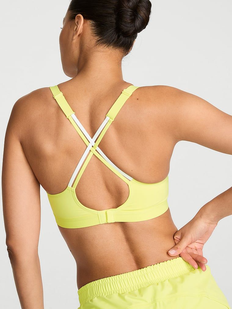 VSX Angel Elevate sportovní podprsenka. Produkt je zelené barvy a pochází z kolekce VSX.