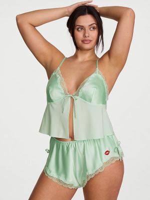 Victoria's Secret Šifonový dráždivý set s košilkou