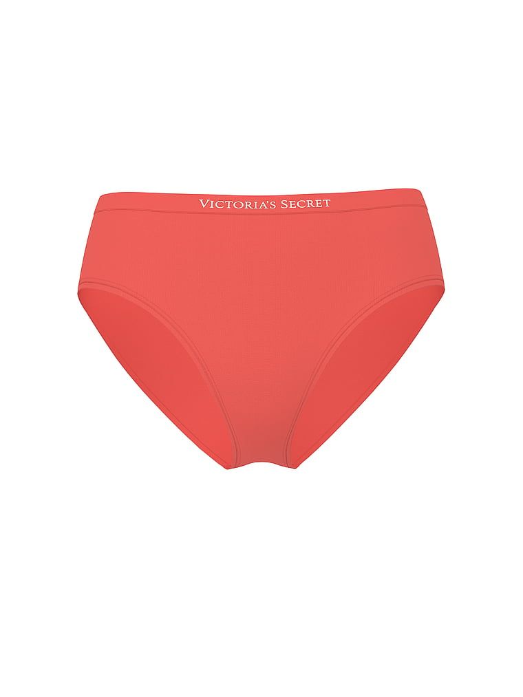 Bezešvové kalhotky bez švu hiphugger. Produkt je oranžové barvy a pochází z kolekce Seamless.