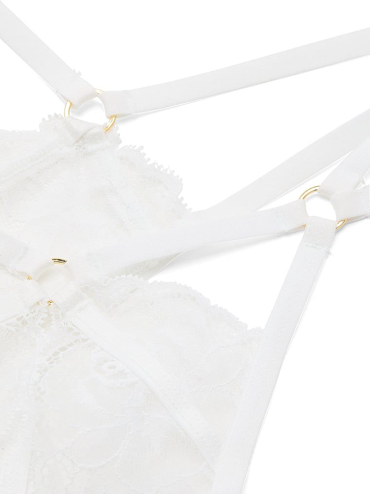 Hardware s pásky na tanga. Produkt je bílé barvy a pochází z kolekce Very Sexy.