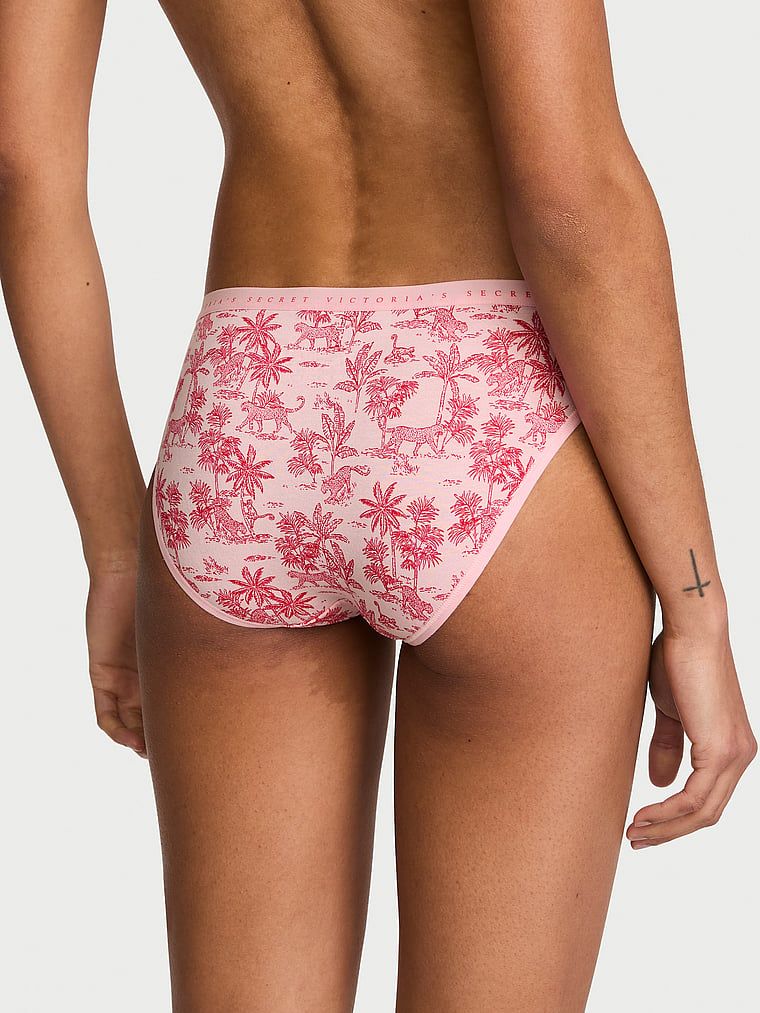 Bavlněné kalhotky v bikinách. Produkt je vzorovaný a pochází z kolekce Victoria's Secret.