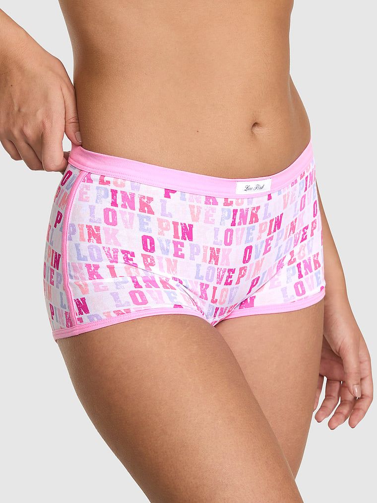 Bavlněné kalhotky typu boyshort Dorm