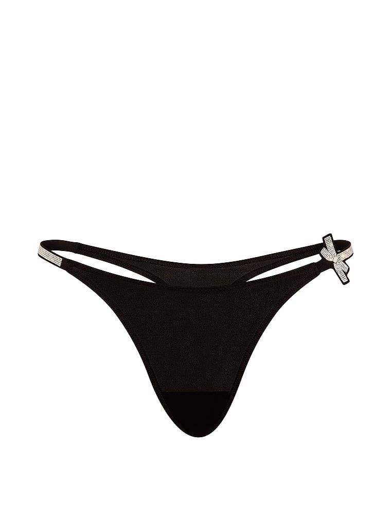 Tangový lesk mašle. Produkt je černý a pochází z kolekce Very Sexy.