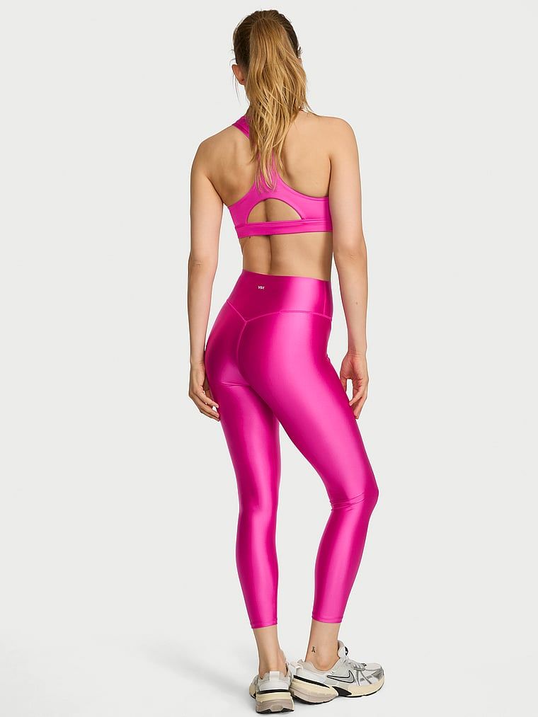 Legíny vyrobené z lesklého materiálu VSX GlossyTech. Produkt je růžové barvy a pochází z kolekce VSX.