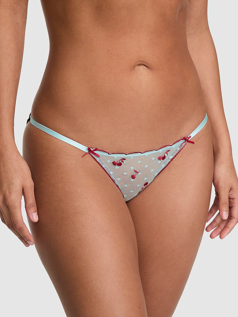 PINK Kalhotky bikini se šňůrkami PINK Wink