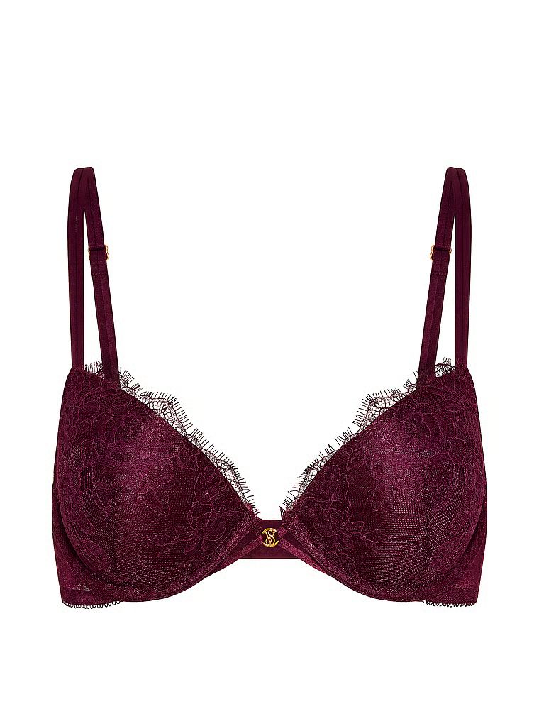 Rose Lace push-up podprsenka. Produkt je růžové barvy a pochází z kolekce Very Sexy.