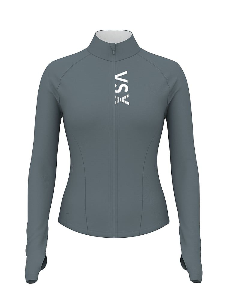 Mikina VSX Elevate se zapínáním na zip. Produkt je šedý a pochází z kolekce VSX.