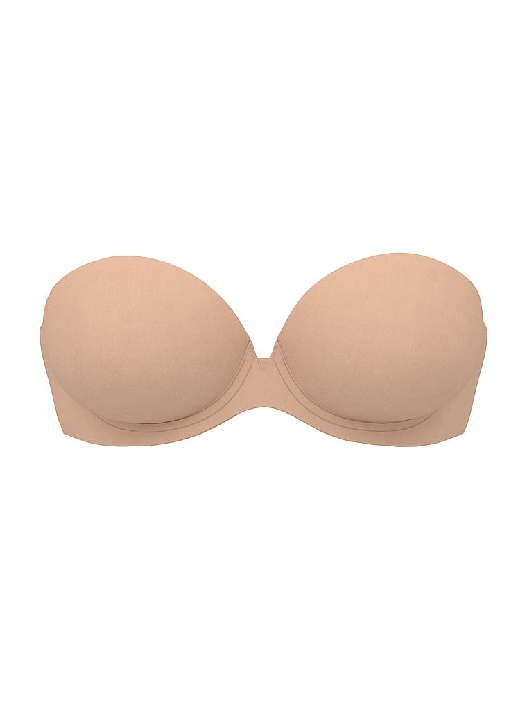 Push-up podprsenka bez ramínek. Produkt je béžový a pochází z kolekce Very Sexy.